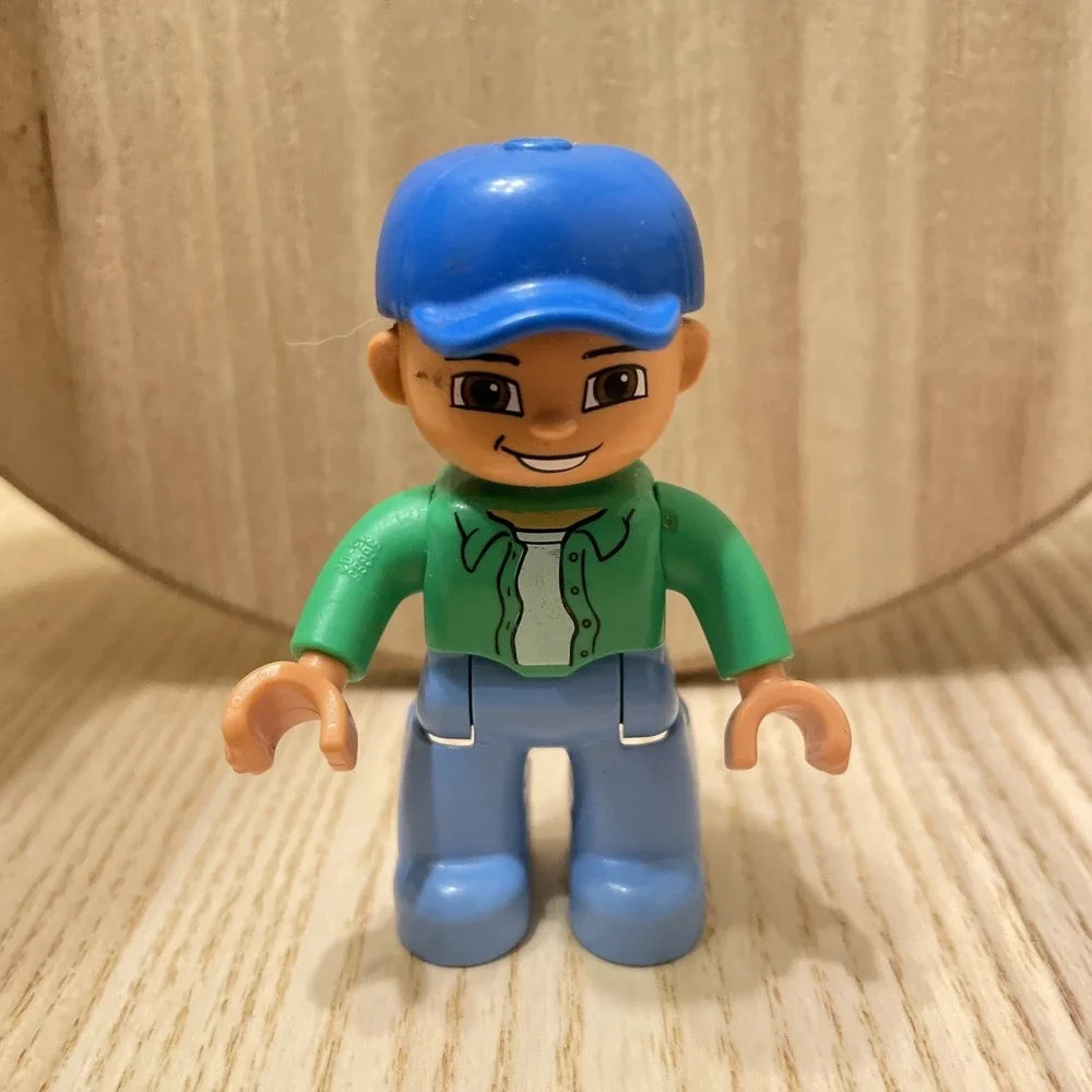 LEGO Duplo figure, specifically‎ identified as a male character